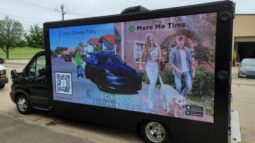 2018 Ford Transit 350HD P6 LED Mobile Billboard Truck full
